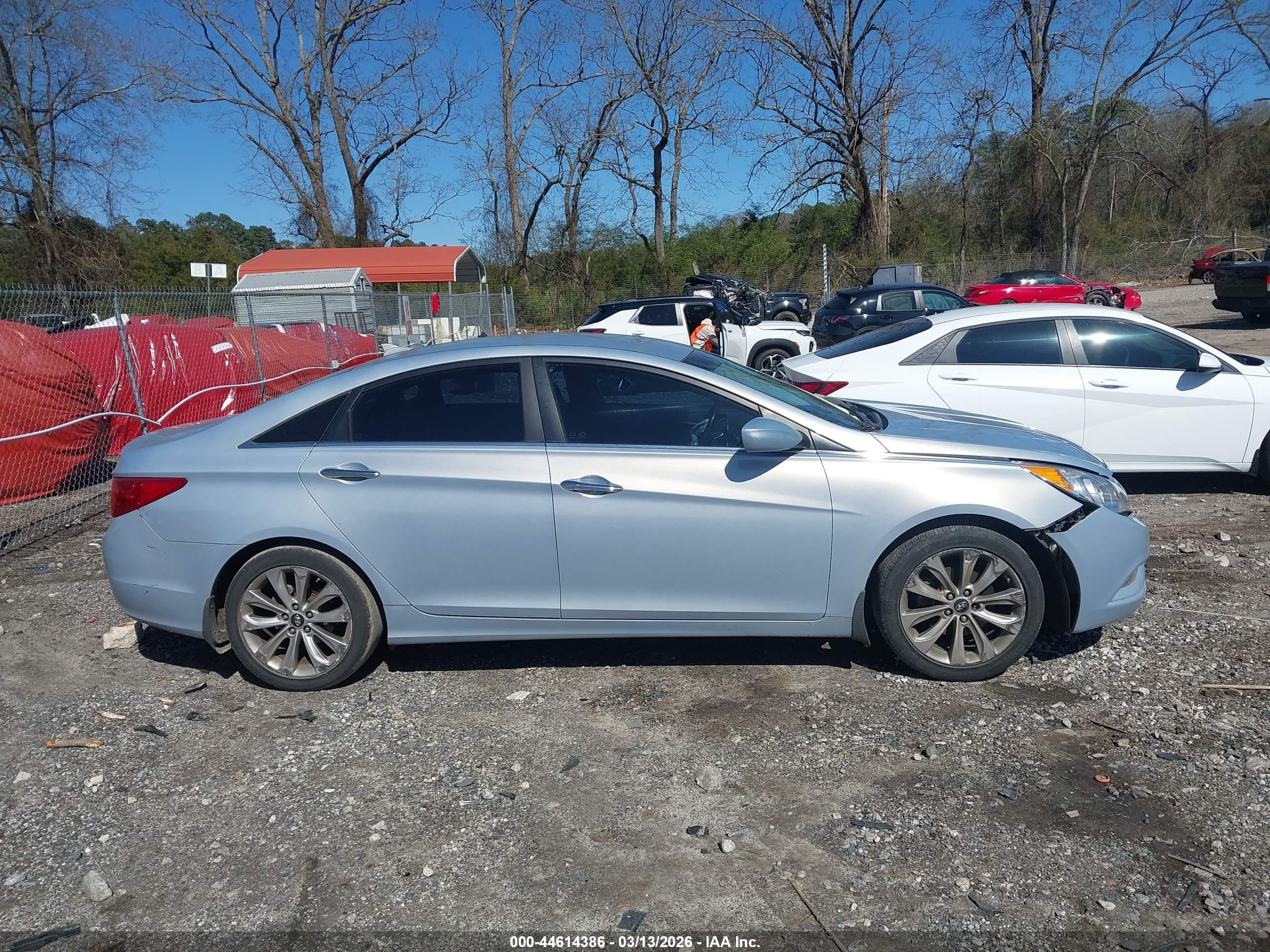 2013 Hyundai Sonata Se Silver vin: 5NPEC4AC2DH784347