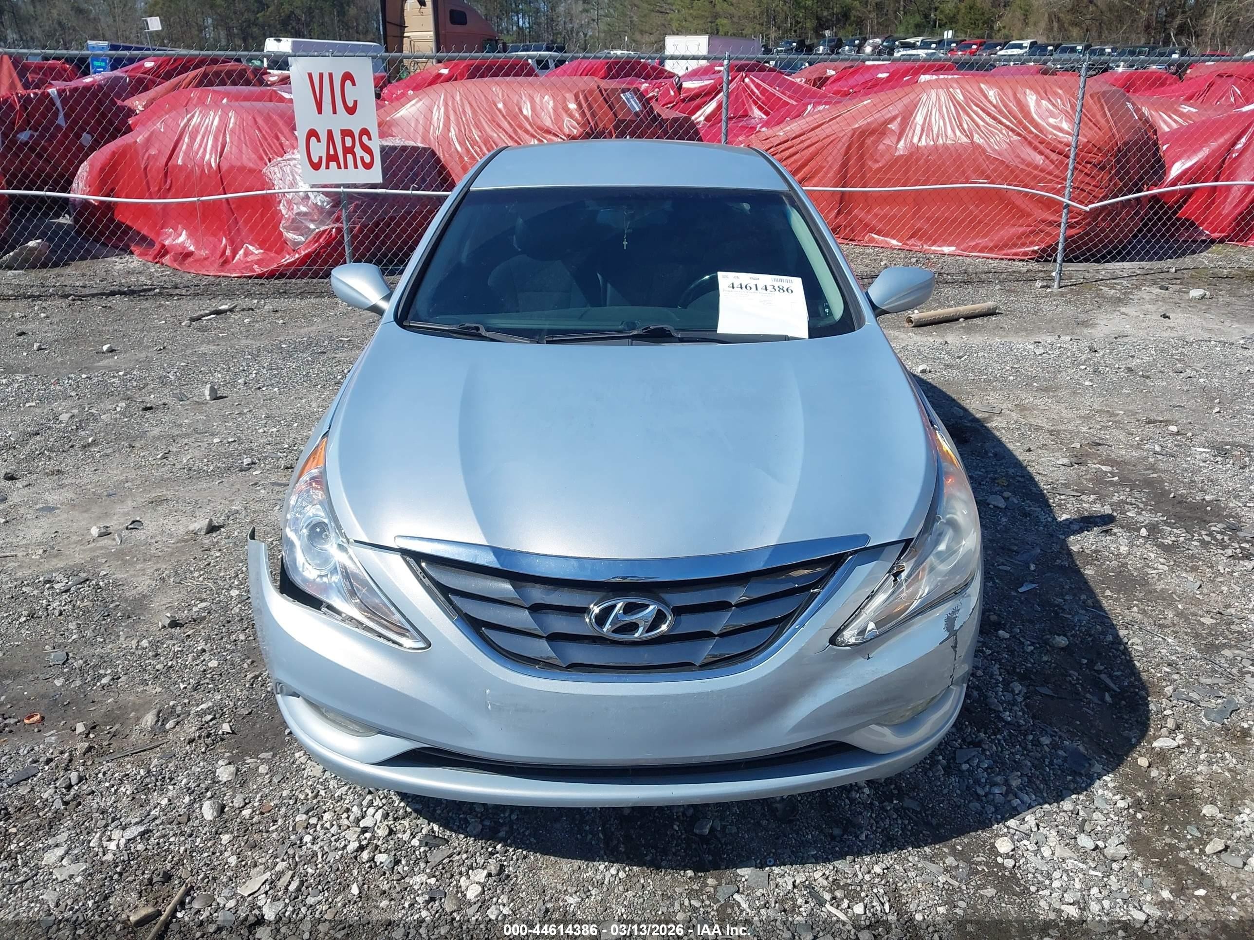 2013 Hyundai Sonata Se Silver vin: 5NPEC4AC2DH784347