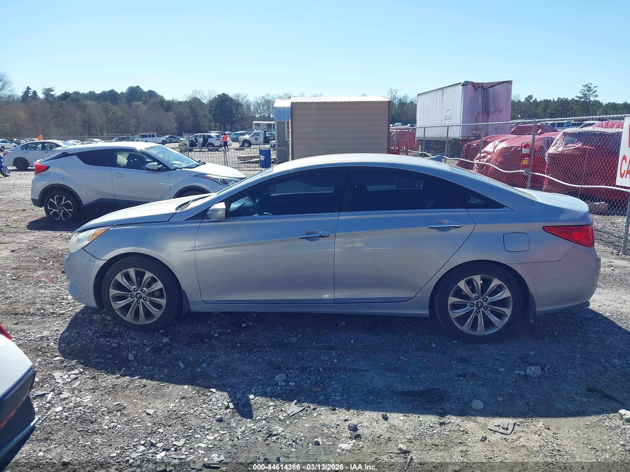 2013 Hyundai Sonata Se Silver vin: 5NPEC4AC2DH784347
