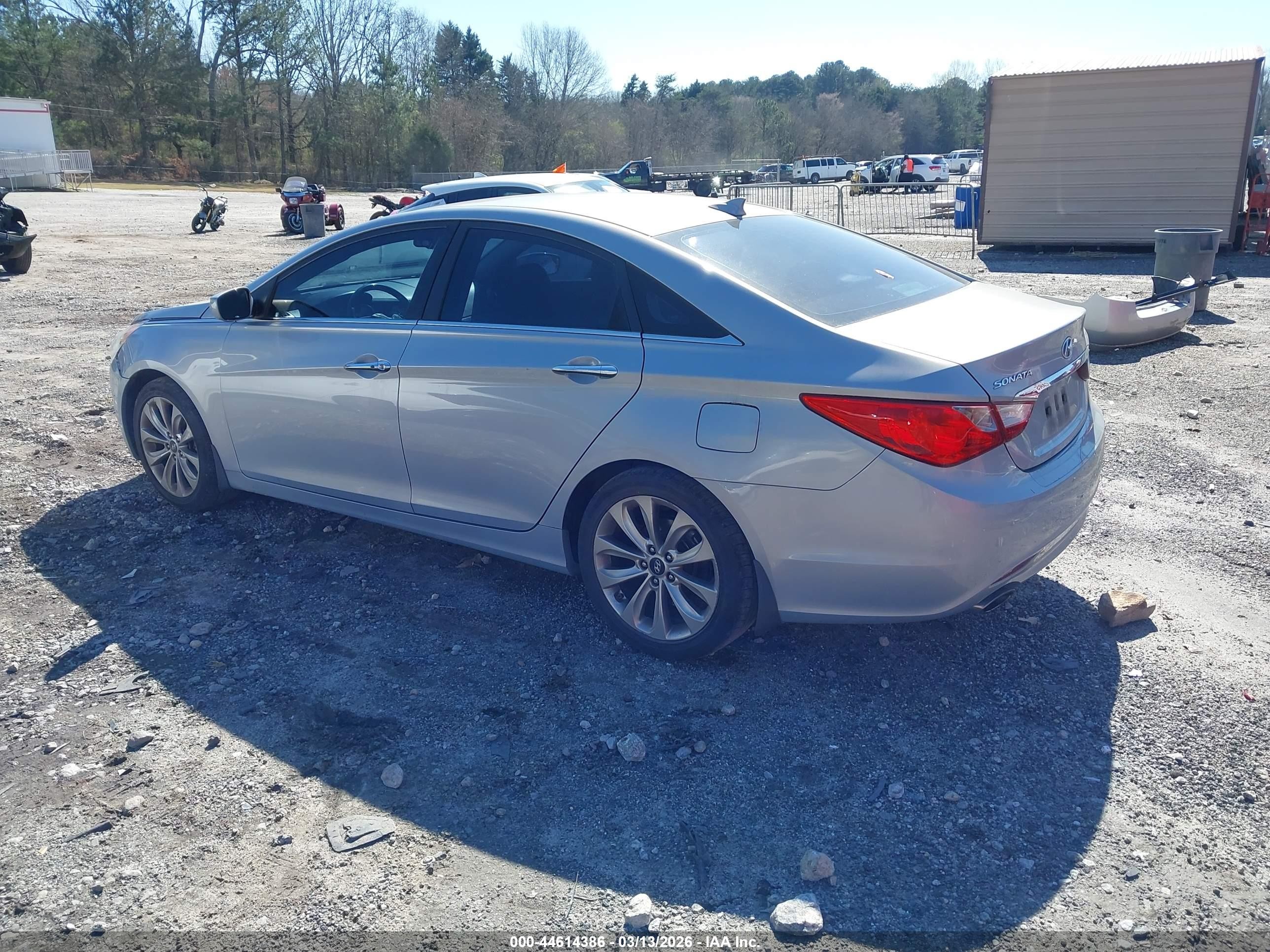 2013 Hyundai Sonata Se Silver vin: 5NPEC4AC2DH784347