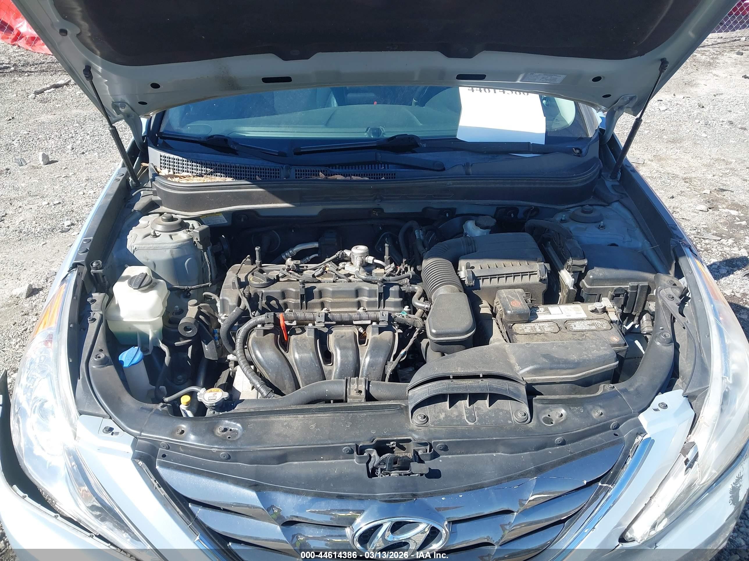 2013 Hyundai Sonata Se Silver vin: 5NPEC4AC2DH784347