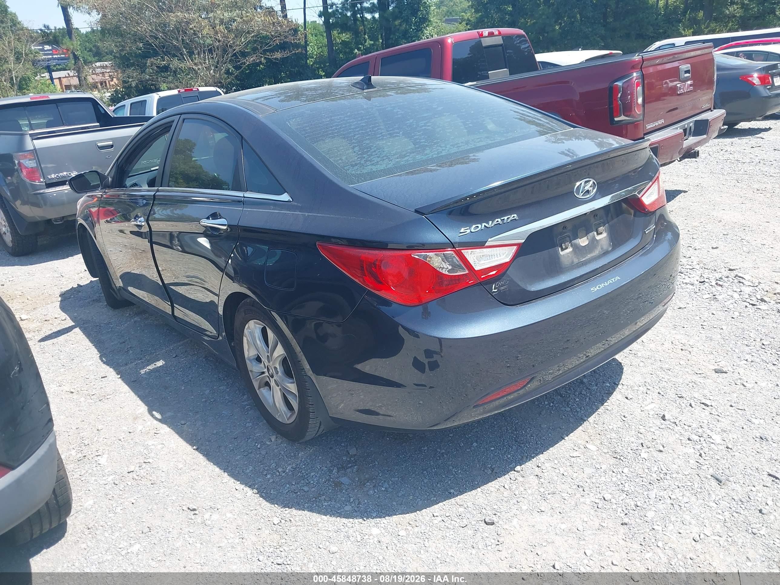 2013 Hyundai Sonata Limited Black vin: 5NPEC4AC2DH805682