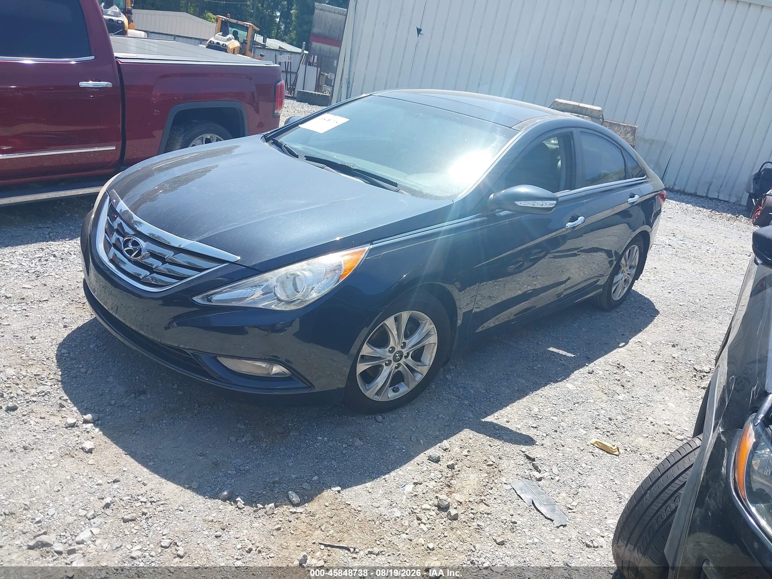 2013 Hyundai Sonata Limited Black vin: 5NPEC4AC2DH805682