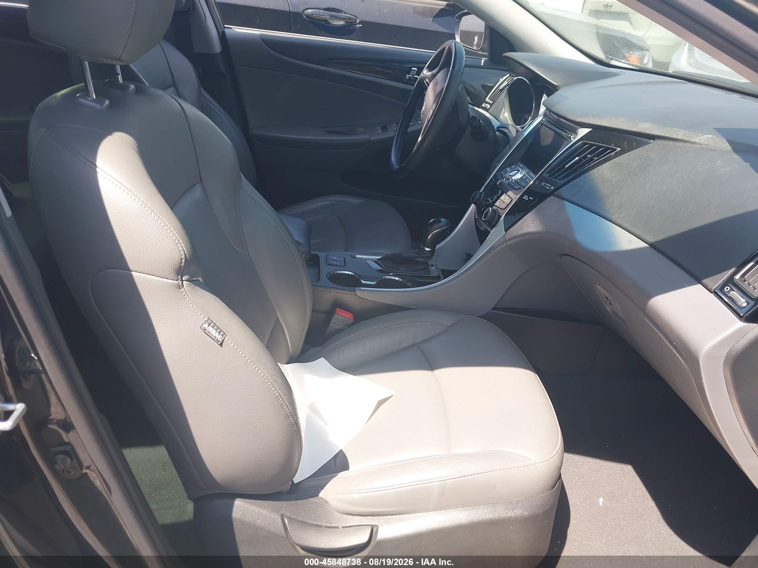 2013 Hyundai Sonata Limited Black vin: 5NPEC4AC2DH805682