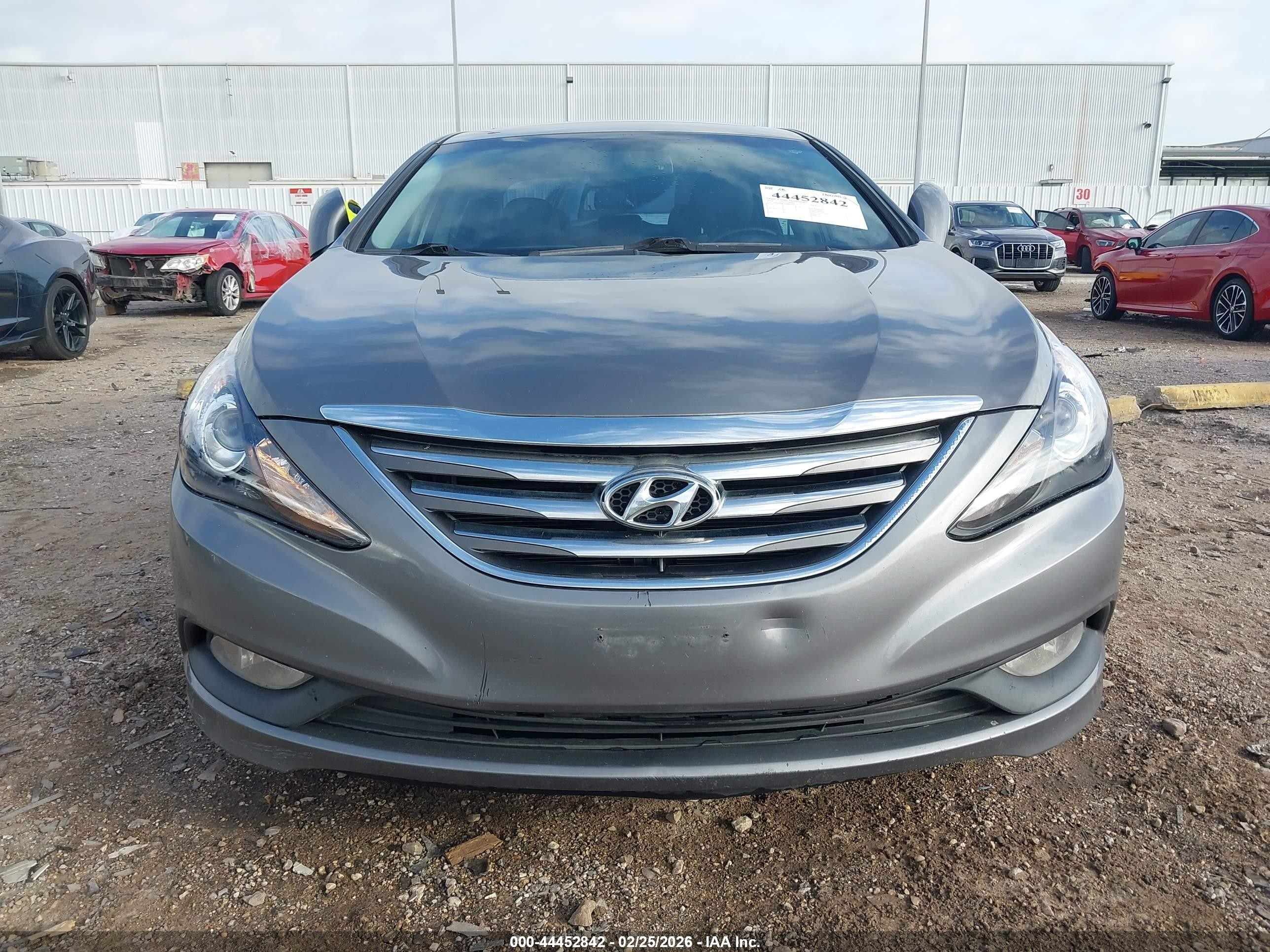 2014 Hyundai Sonata Limited Tan vin: 5NPEC4AC2EH817252