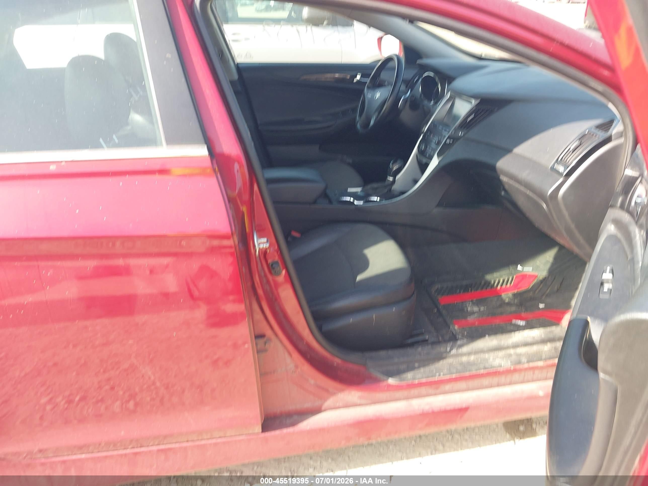 2014 Hyundai Sonata Se Maroon vin: 5NPEC4AC2EH837369