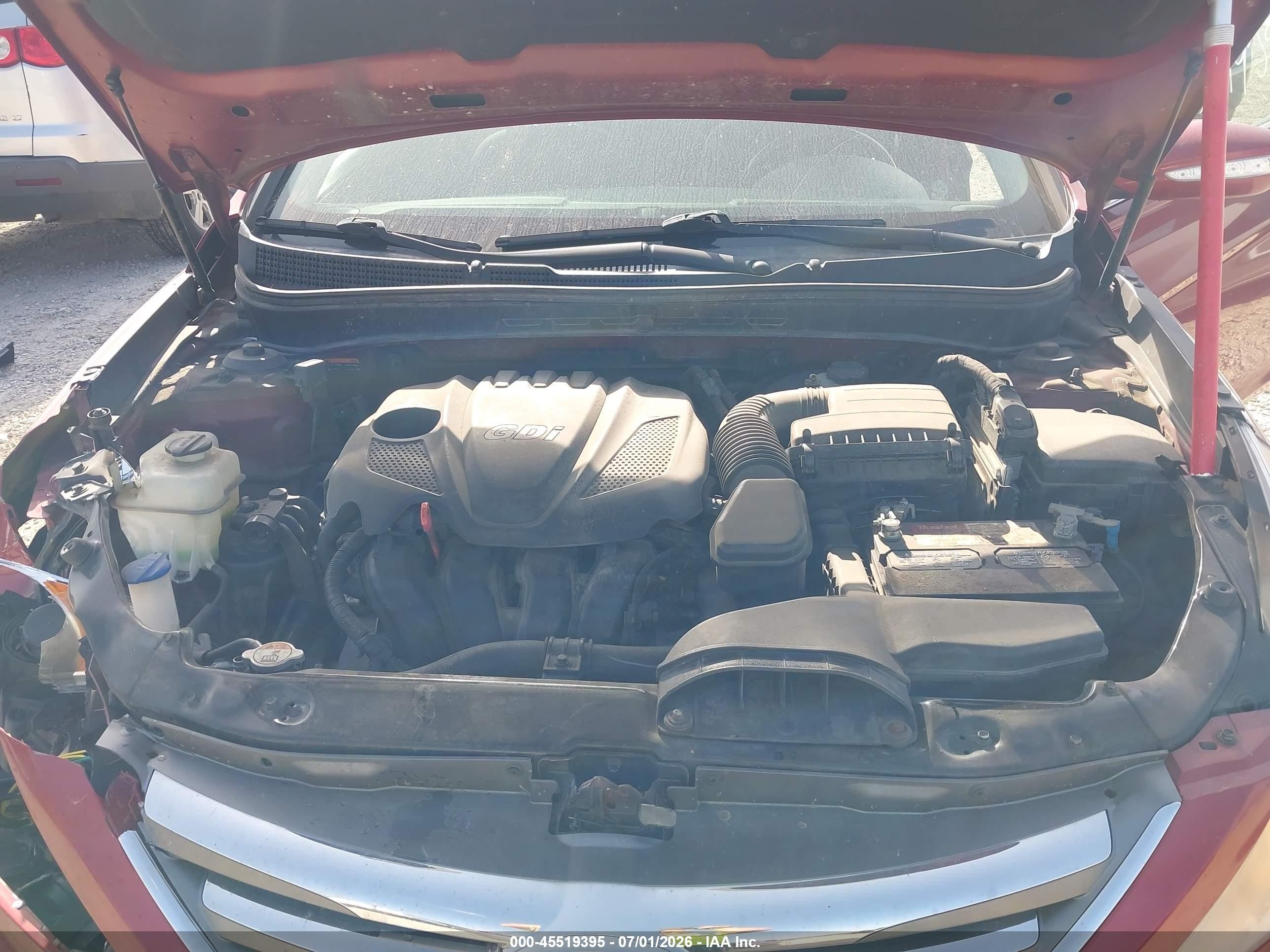 2014 Hyundai Sonata Se Maroon vin: 5NPEC4AC2EH837369