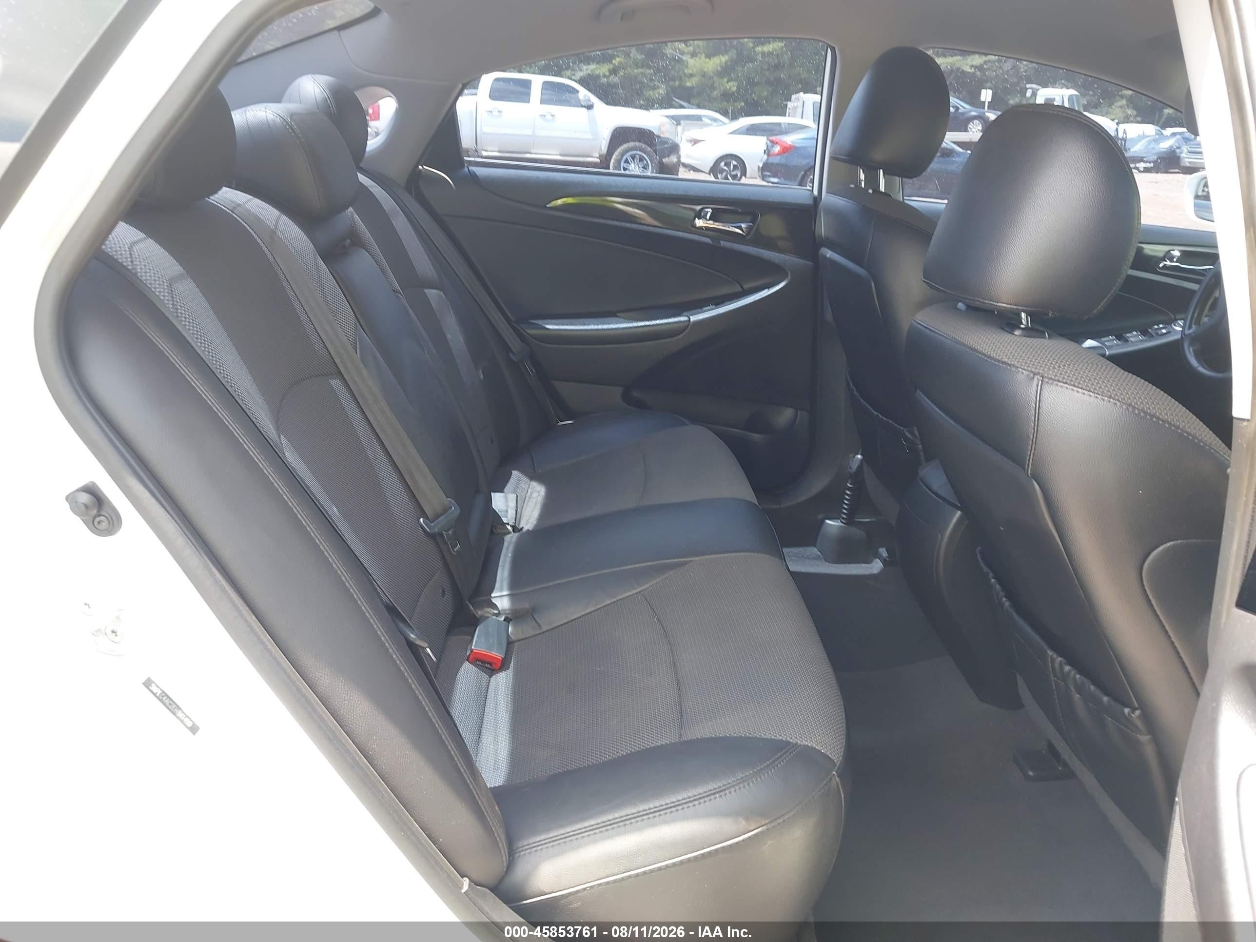 2014 Hyundai Sonata Se White vin: 5NPEC4AC2EH841499