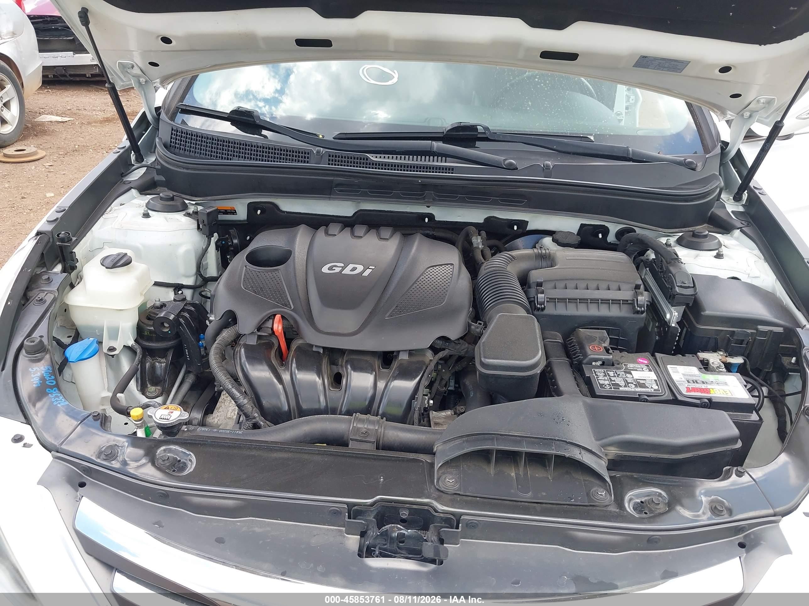 2014 Hyundai Sonata Se White vin: 5NPEC4AC2EH841499