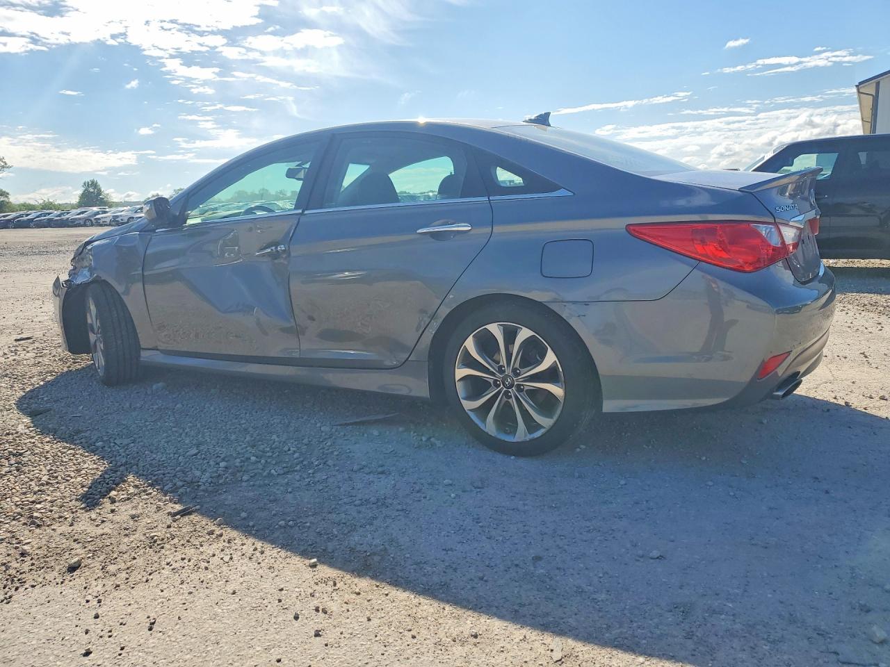 2014 Hyundai Sonata Se Gray vin: 5NPEC4AC2EH908845
