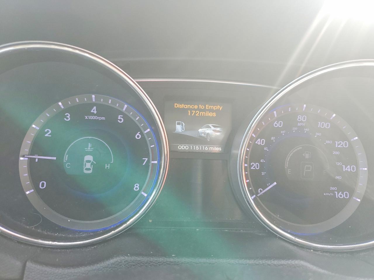 2014 Hyundai Sonata Se Gray vin: 5NPEC4AC2EH908845