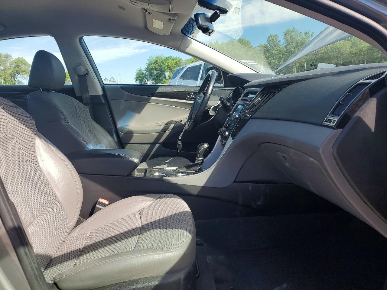 2014 Hyundai Sonata Se Gray vin: 5NPEC4AC2EH908845