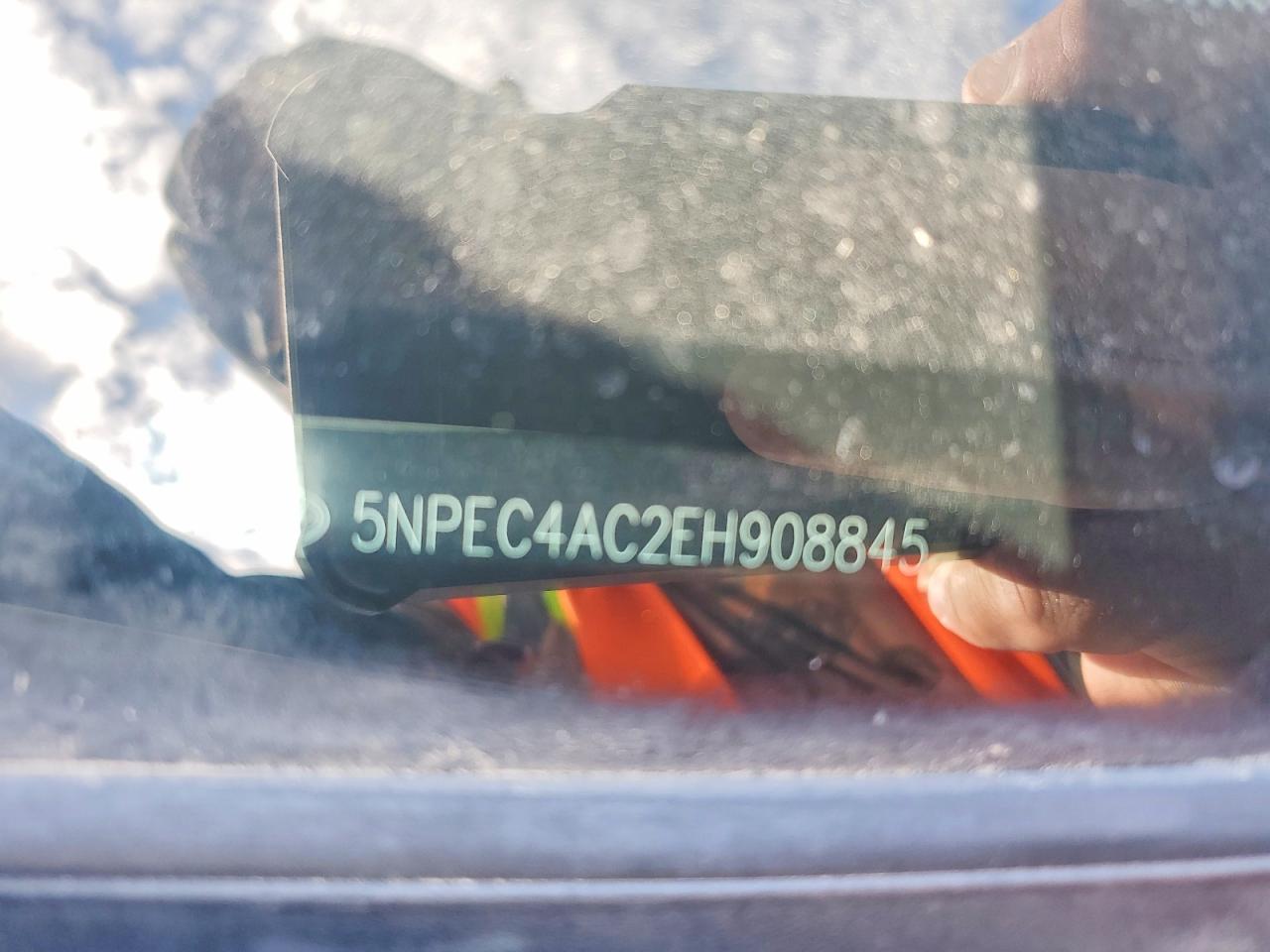 2014 Hyundai Sonata Se Gray vin: 5NPEC4AC2EH908845