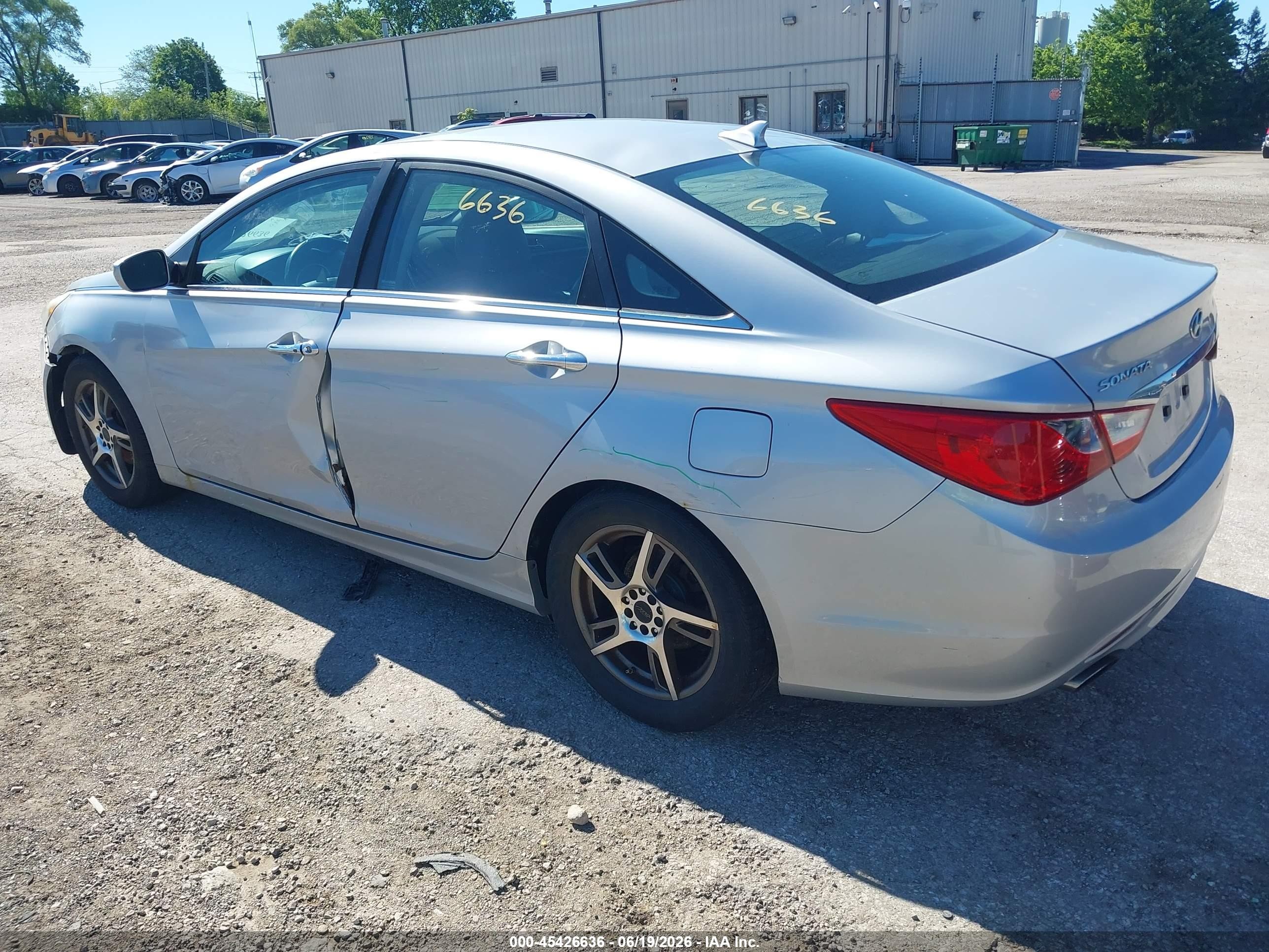 2011 Hyundai Sonata Se Серебряный vin: 5NPEC4AC3BH027728