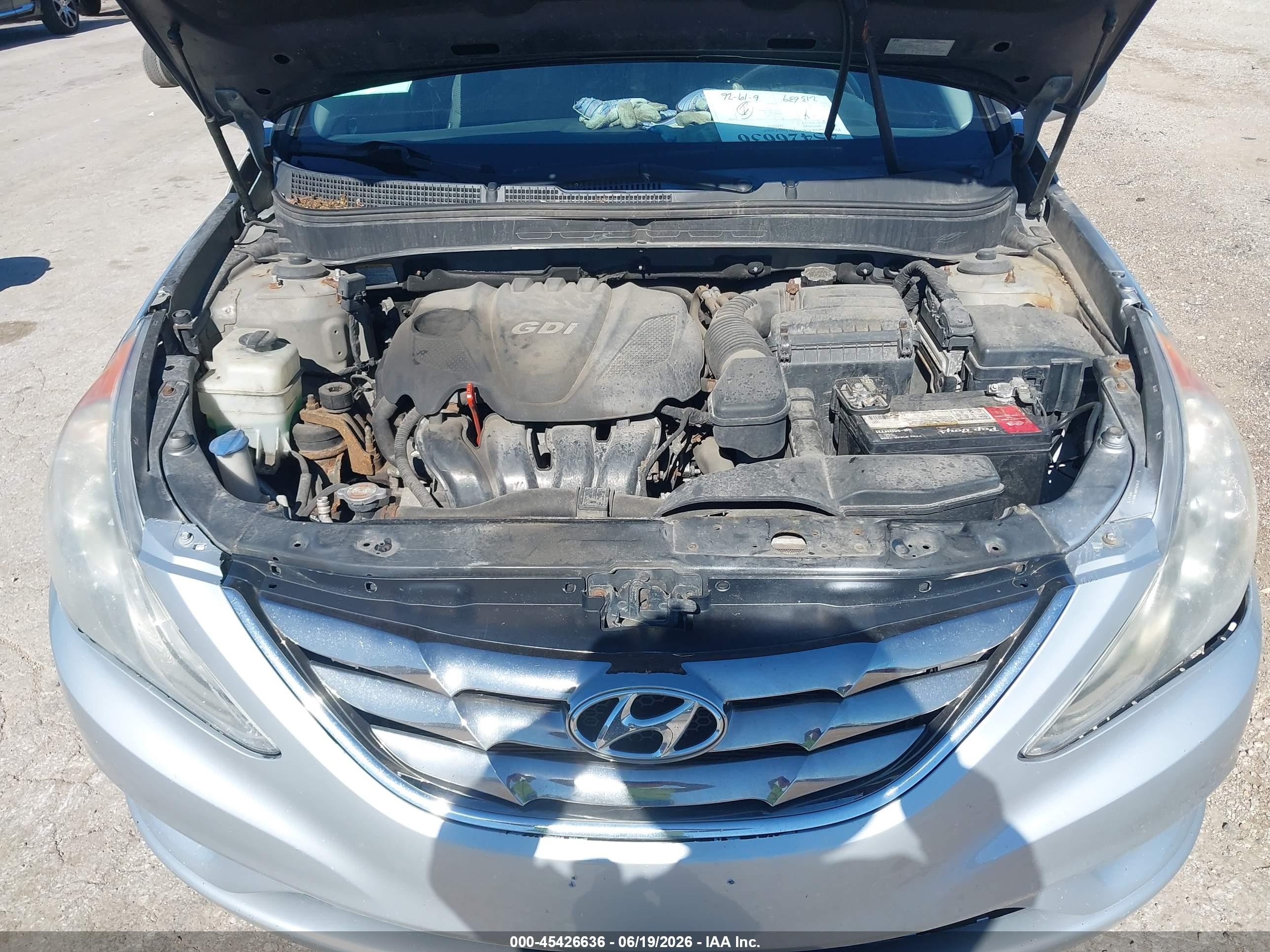2011 Hyundai Sonata Se Серебряный vin: 5NPEC4AC3BH027728