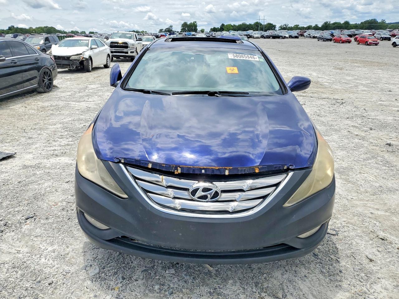 2011 Hyundai Sonata Se Blue vin: 5NPEC4AC3BH034288