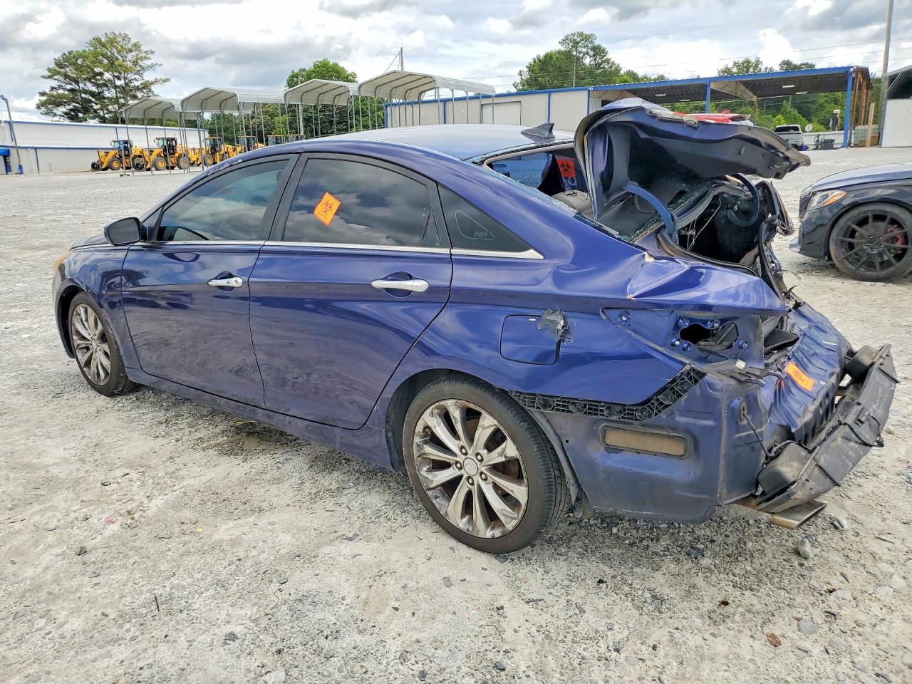 2011 Hyundai Sonata Se Blue vin: 5NPEC4AC3BH034288