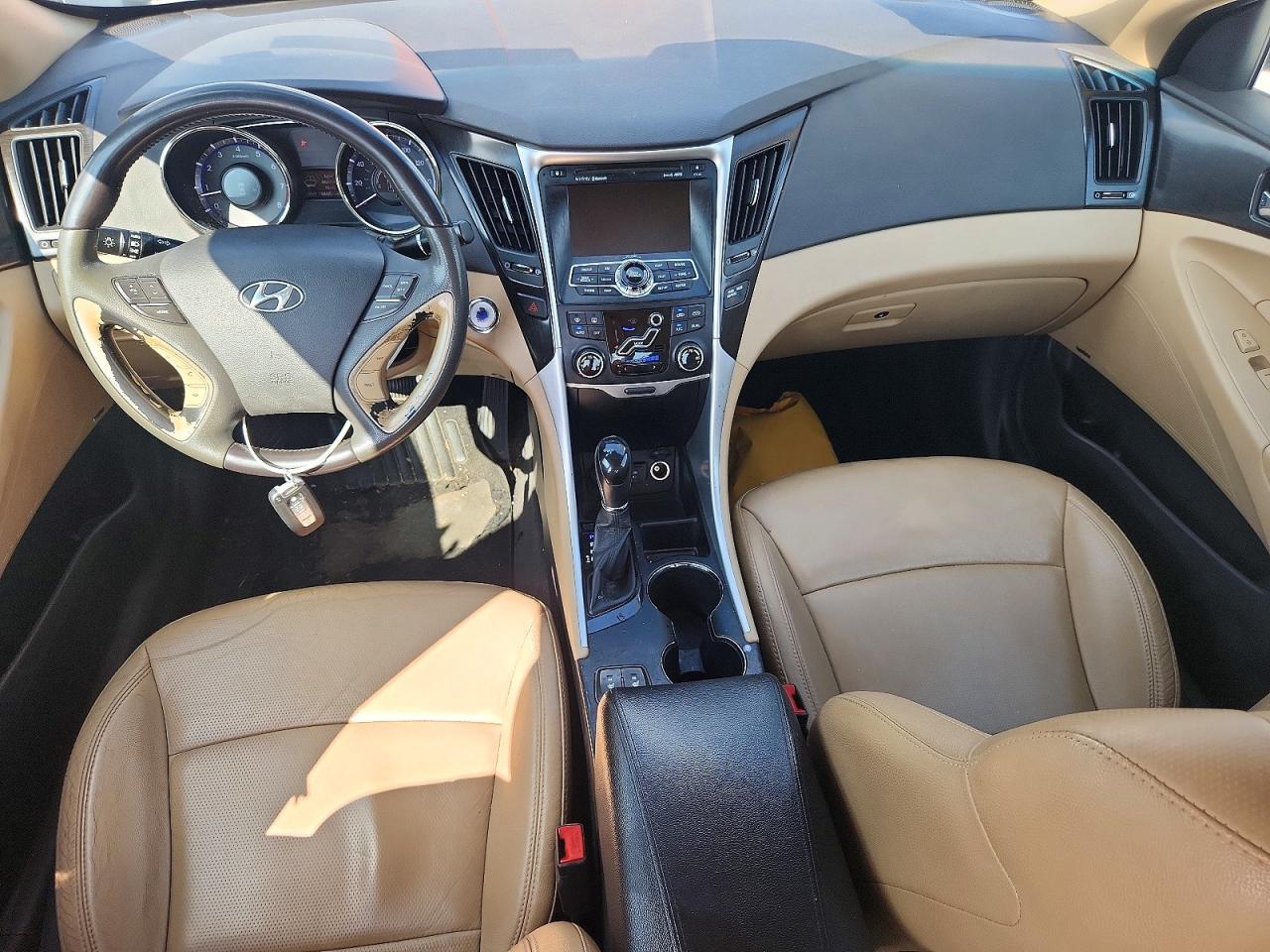 2011 Hyundai Sonata Limited White vin: 5NPEC4AC3BH039703