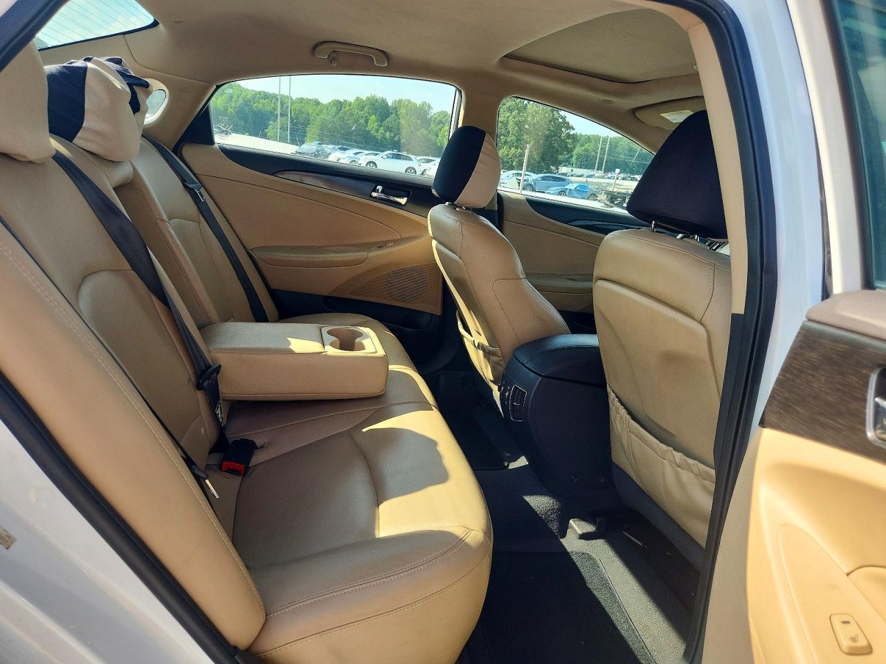 2011 Hyundai Sonata Limited White vin: 5NPEC4AC3BH039703
