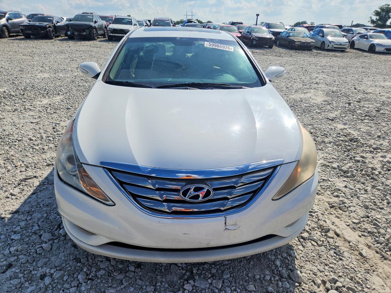 2011 Hyundai Sonata Limited White vin: 5NPEC4AC3BH039703