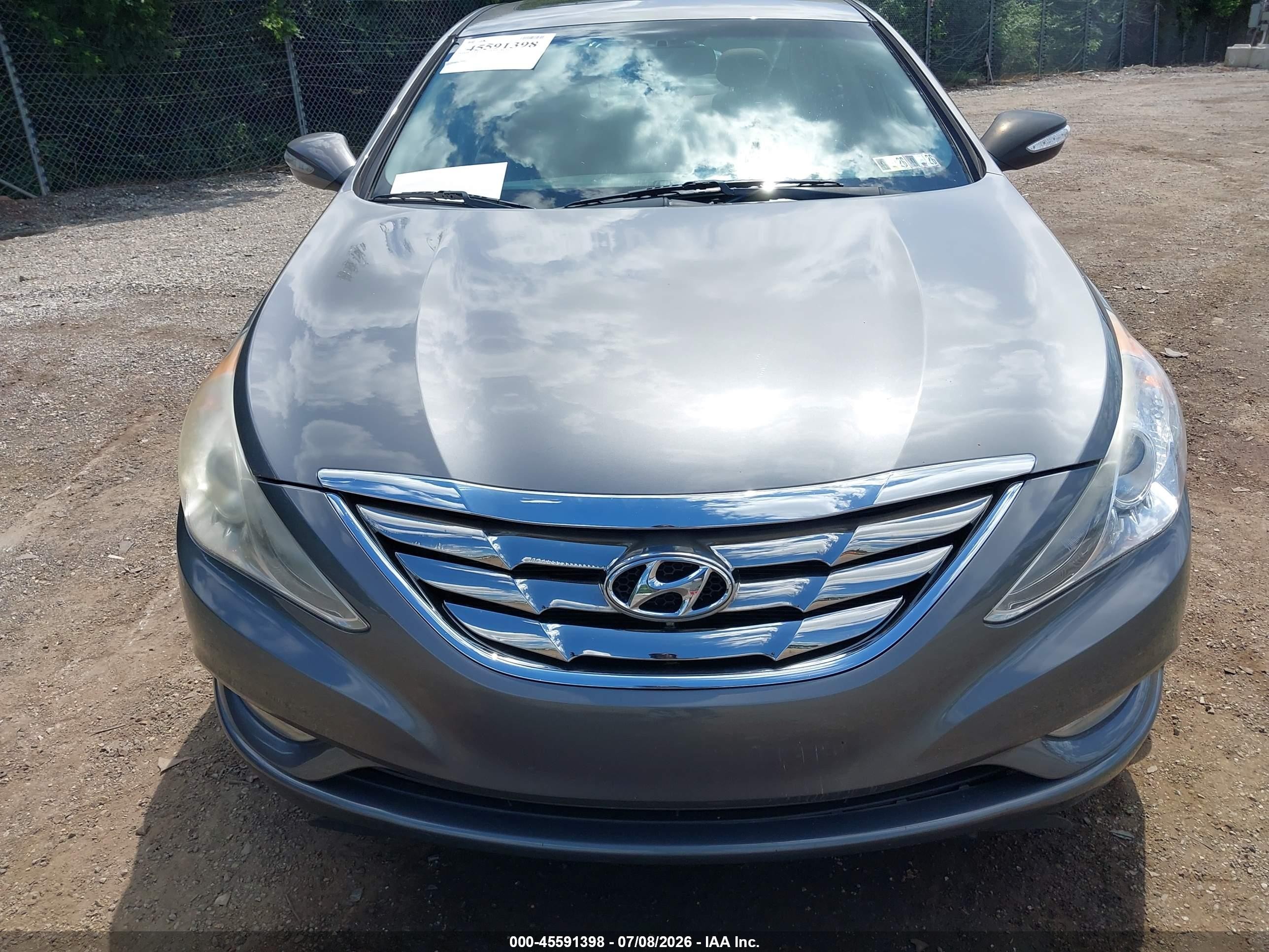 2011 Hyundai Sonata Limited Gray vin: 5NPEC4AC3BH044576