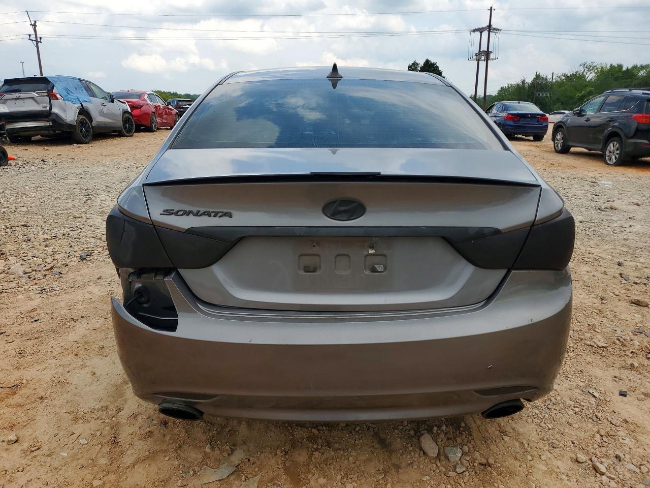 2011 Hyundai Sonata Se Gray vin: 5NPEC4AC3BH054377