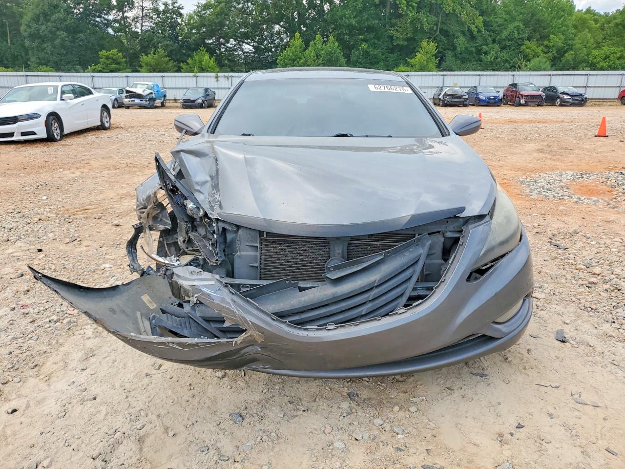 2011 Hyundai Sonata Se Gray vin: 5NPEC4AC3BH054377