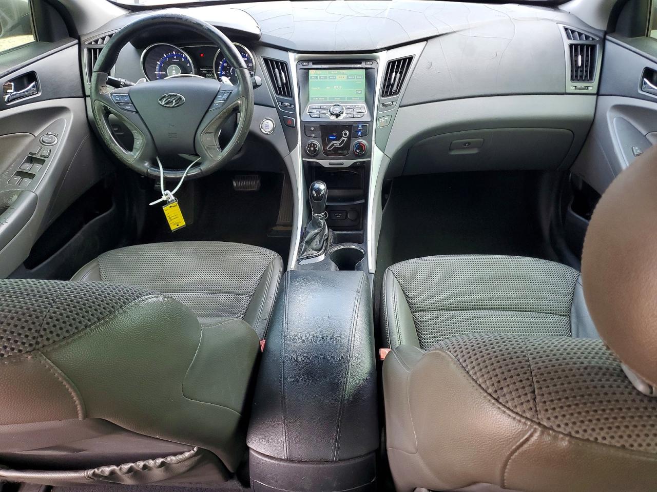2011 Hyundai Sonata Se Gray vin: 5NPEC4AC3BH054377