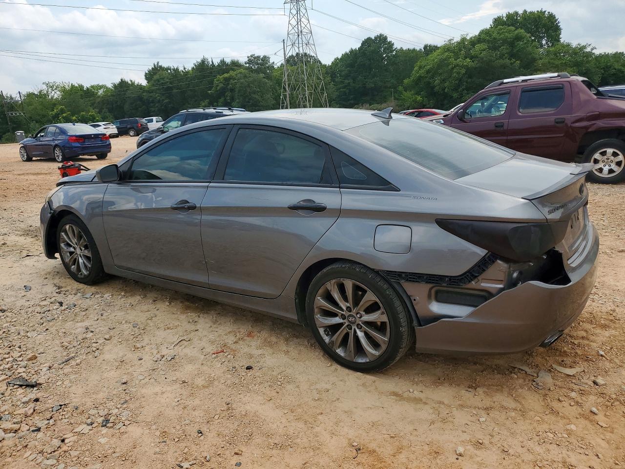 2011 Hyundai Sonata Se Gray vin: 5NPEC4AC3BH054377