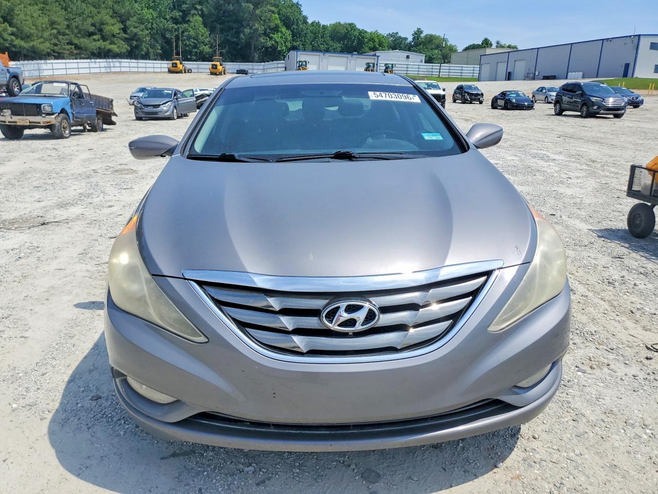 2011 Hyundai Sonata Se Gray vin: 5NPEC4AC3BH061958