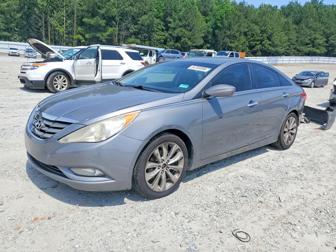 2011 Hyundai Sonata Se Gray vin: 5NPEC4AC3BH061958