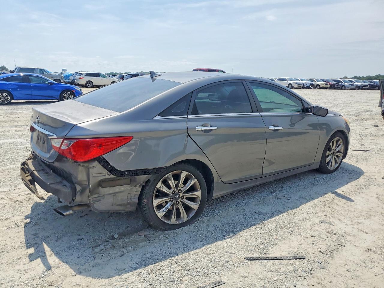 2011 Hyundai Sonata Se Gray vin: 5NPEC4AC3BH061958