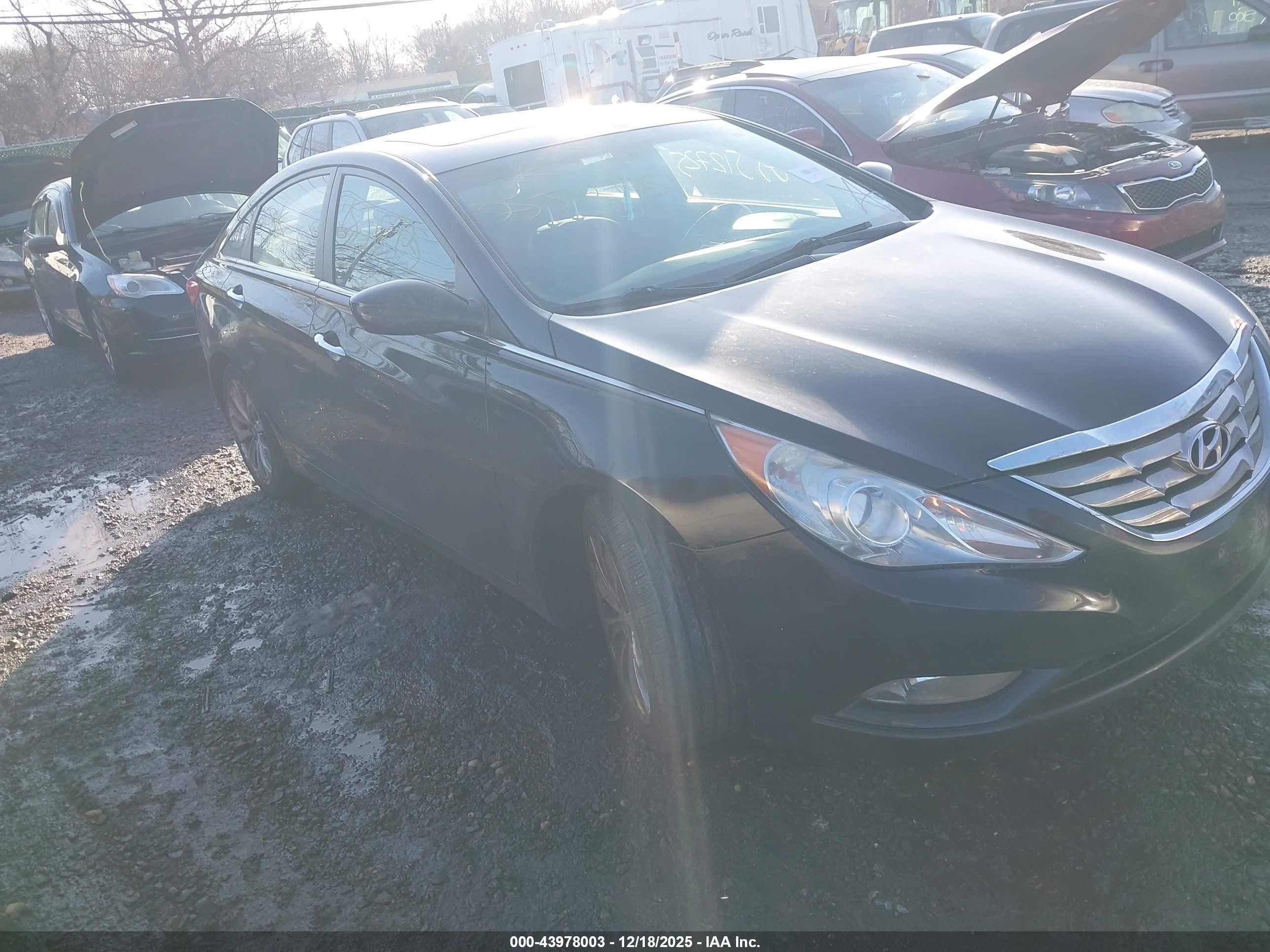 2011 Hyundai Sonata Se Черный vin: 5NPEC4AC3BH066125