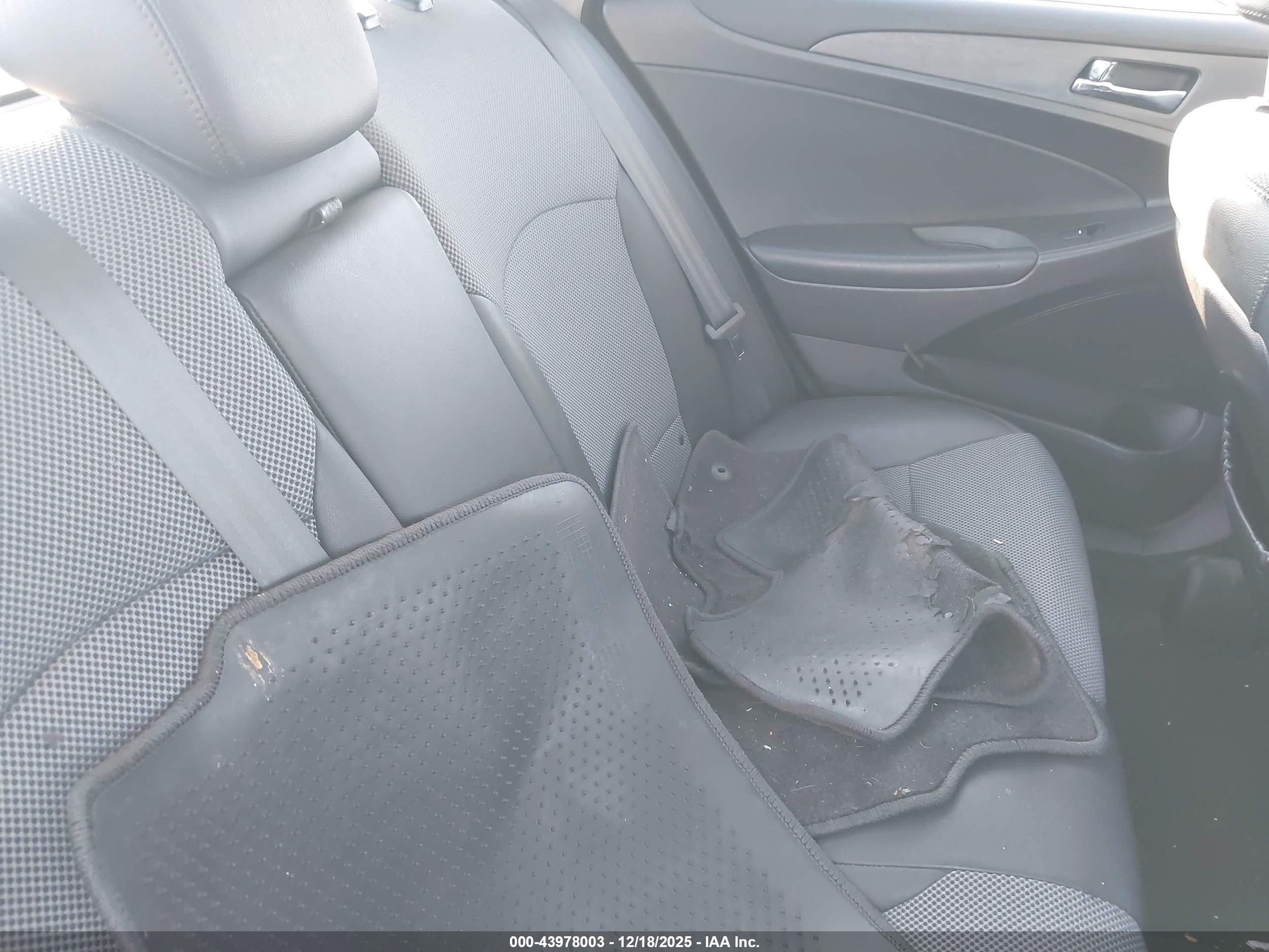 2011 Hyundai Sonata Se Черный vin: 5NPEC4AC3BH066125