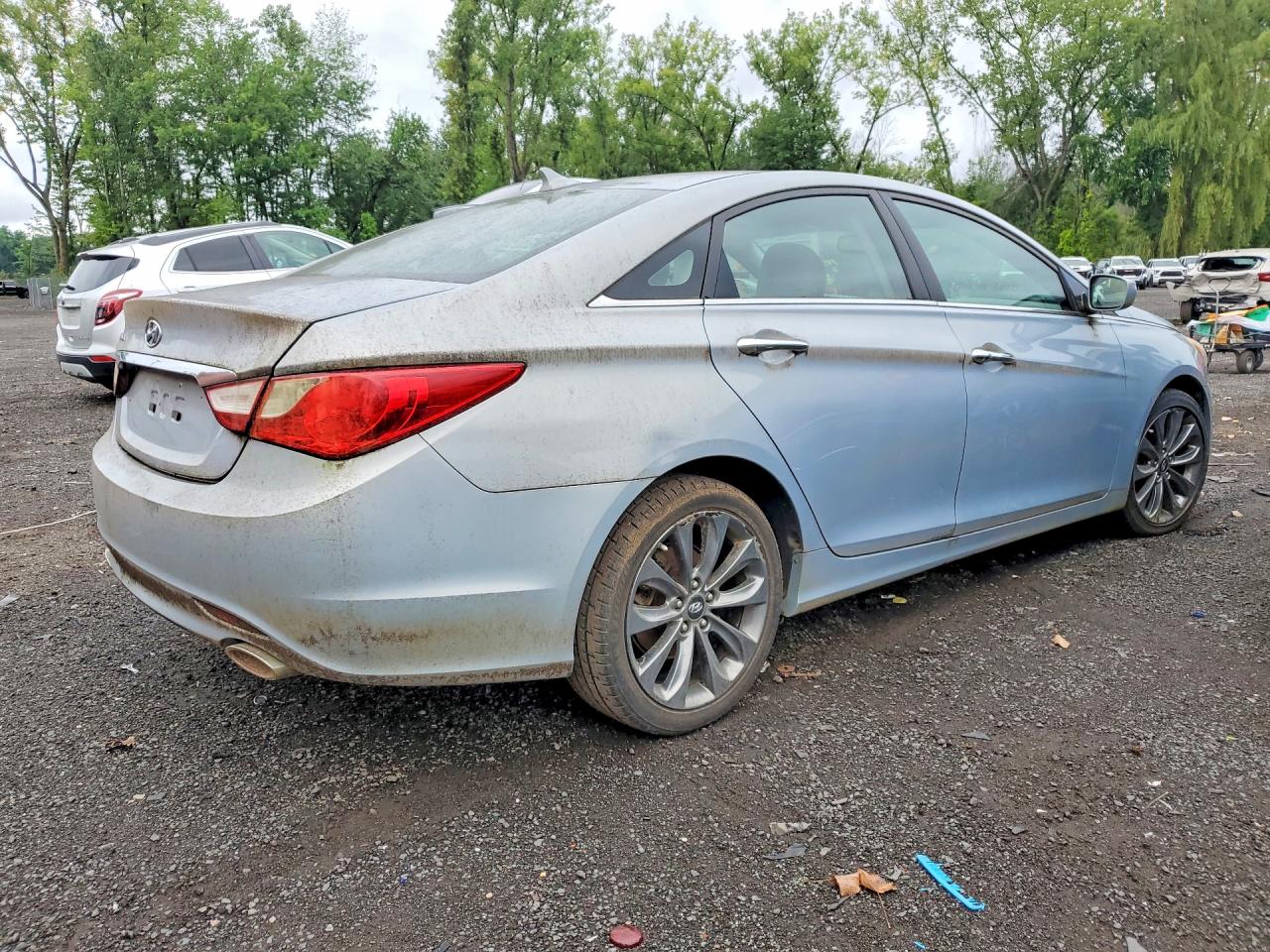 2011 Hyundai Sonata Se Blue vin: 5NPEC4AC3BH066299