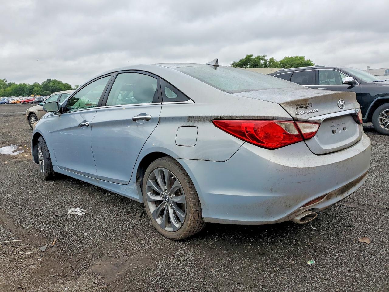 2011 Hyundai Sonata Se Blue vin: 5NPEC4AC3BH066299