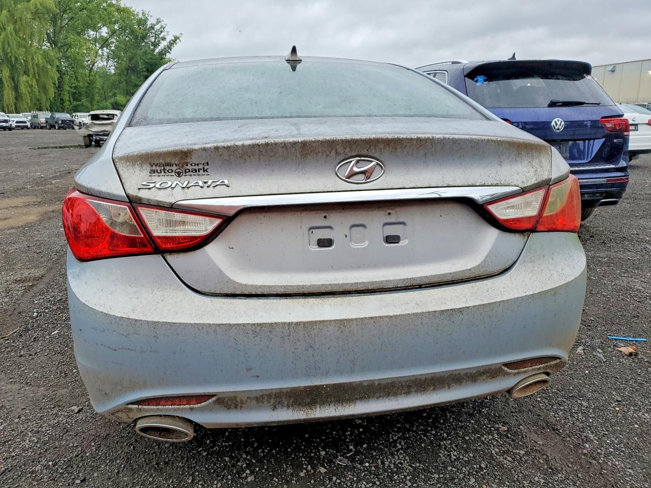 2011 Hyundai Sonata Se Blue vin: 5NPEC4AC3BH066299