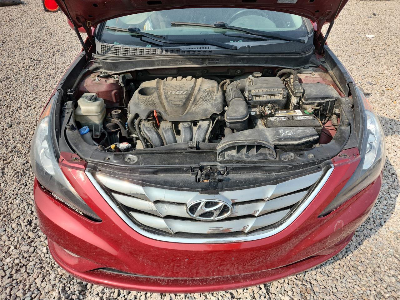 2011 Hyundai Sonata Se Red vin: 5NPEC4AC3BH075083
