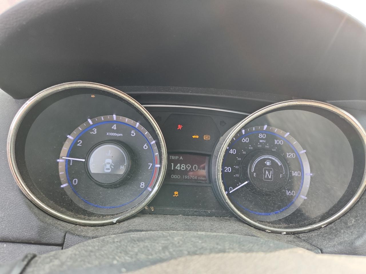 2011 Hyundai Sonata Se Red vin: 5NPEC4AC3BH075083