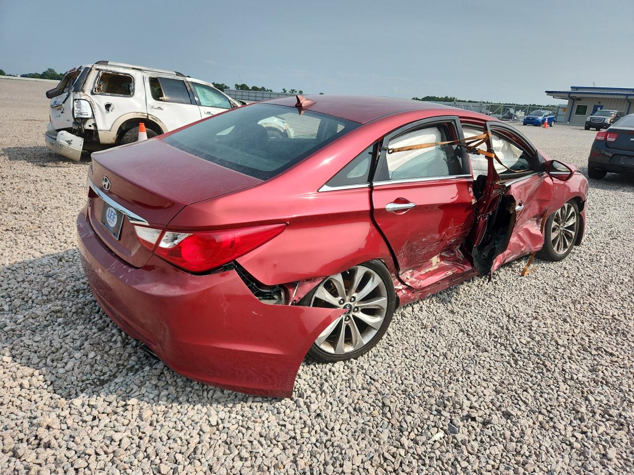 2011 Hyundai Sonata Se Red vin: 5NPEC4AC3BH075083