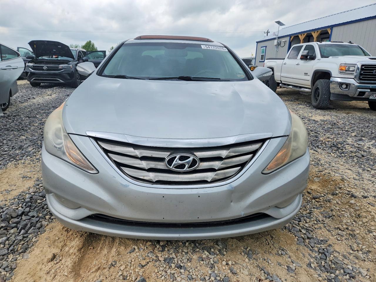 2011 Hyundai Sonata Limited Silver vin: 5NPEC4AC3BH101066