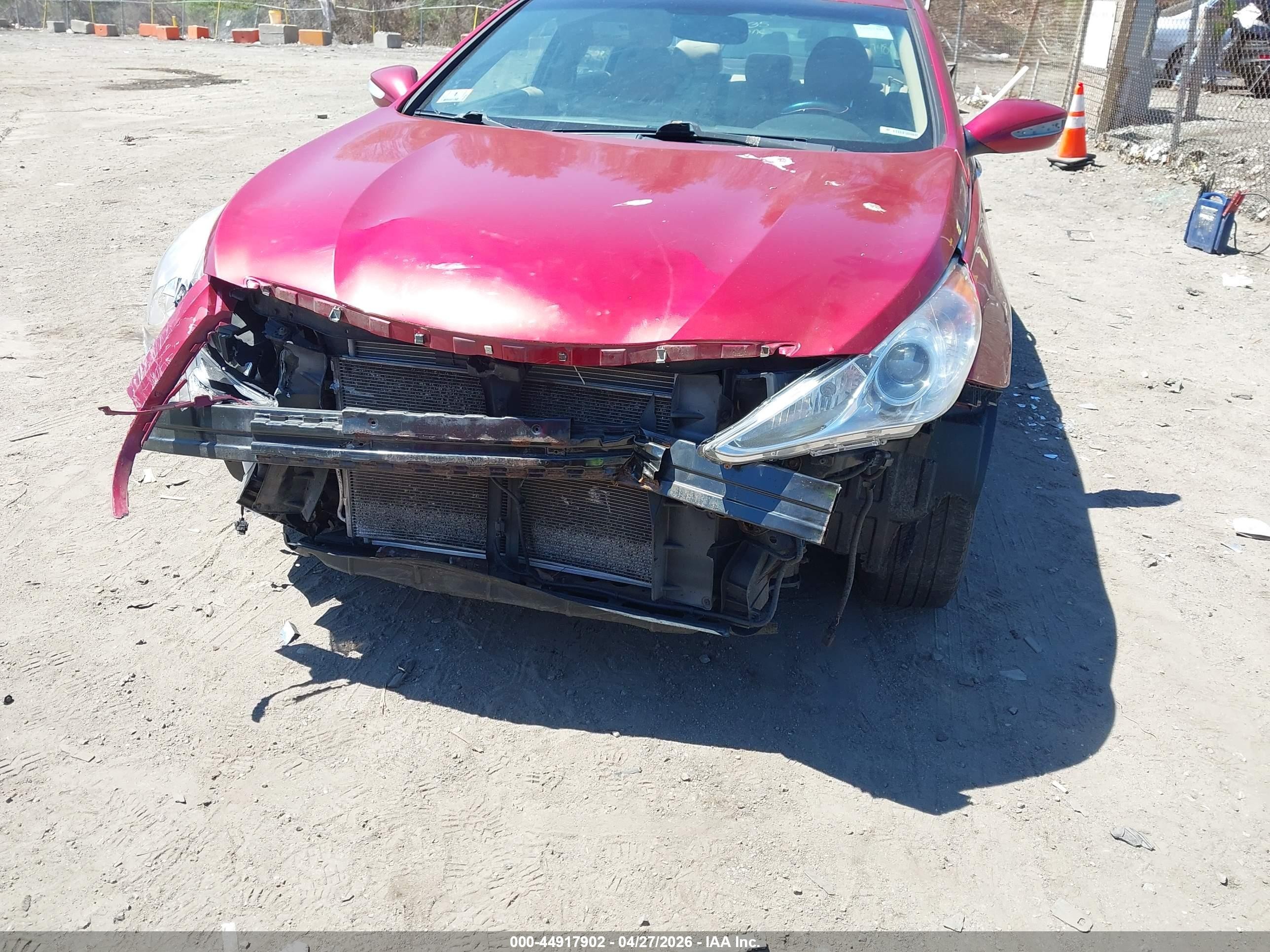 2011 Hyundai Sonata Limited Red vin: 5NPEC4AC3BH110625