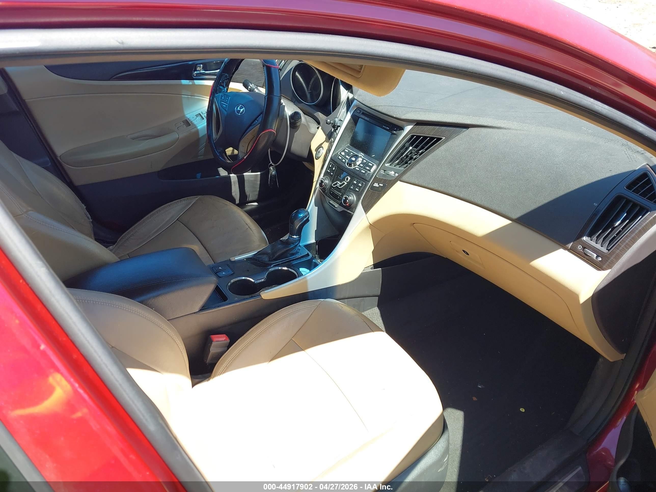 2011 Hyundai Sonata Limited Red vin: 5NPEC4AC3BH110625