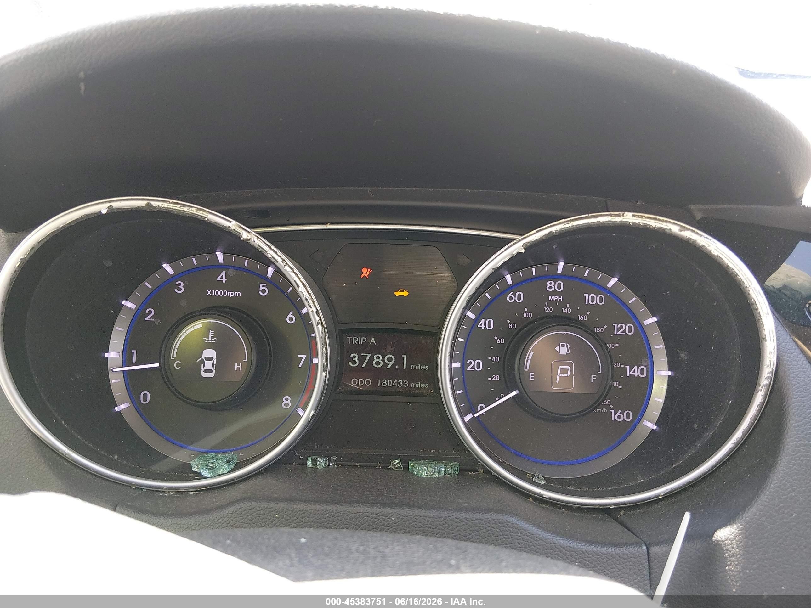 2011 Hyundai Sonata Limited Blue vin: 5NPEC4AC3BH119275