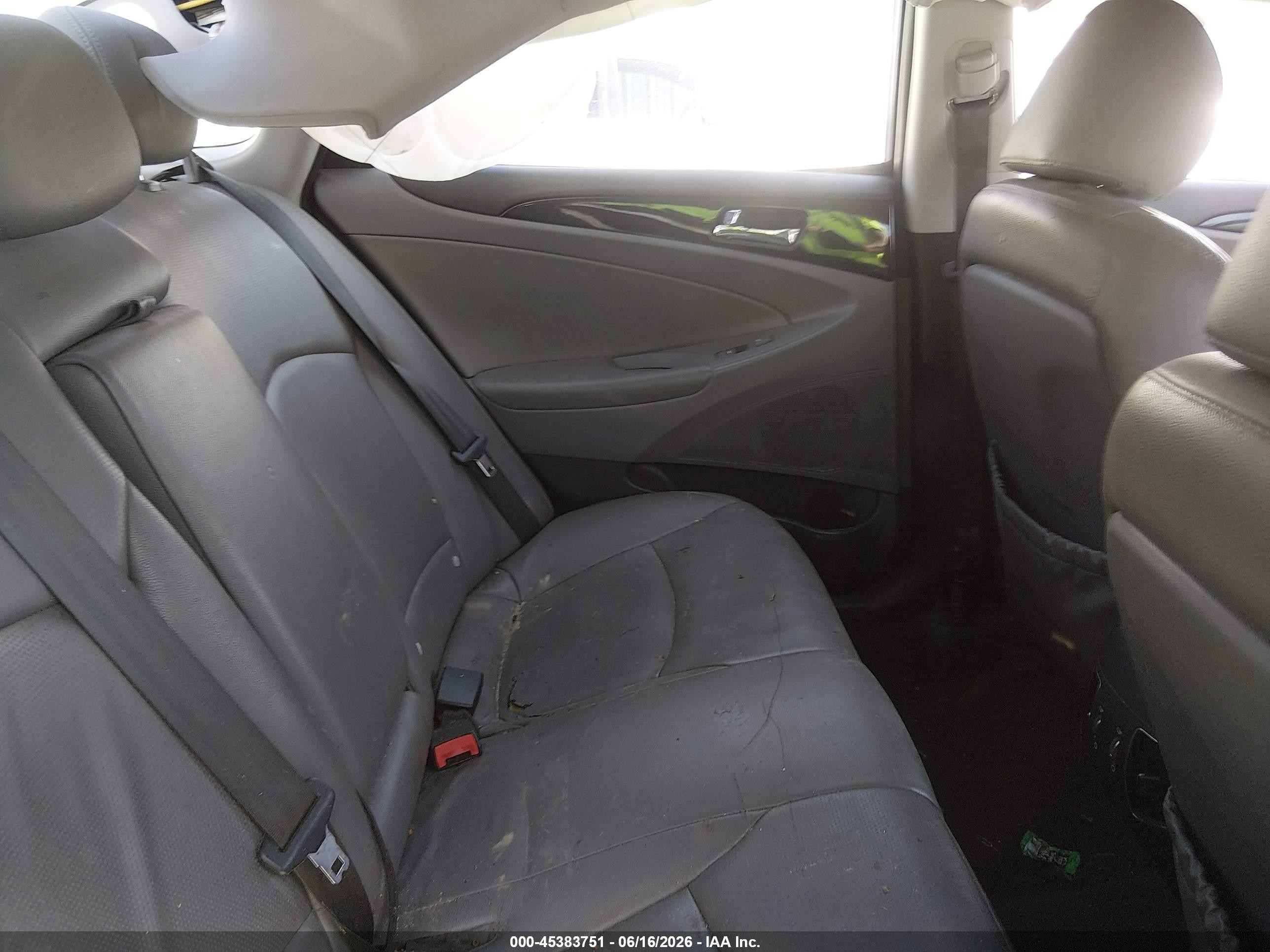 2011 Hyundai Sonata Limited Blue vin: 5NPEC4AC3BH119275