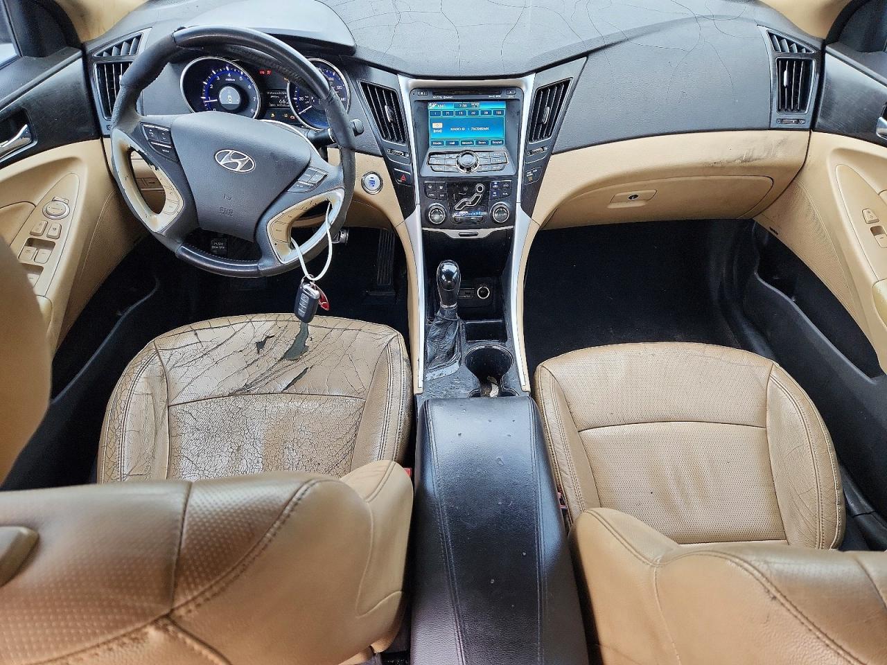 2011 Hyundai Sonata Limited Black vin: 5NPEC4AC3BH128526