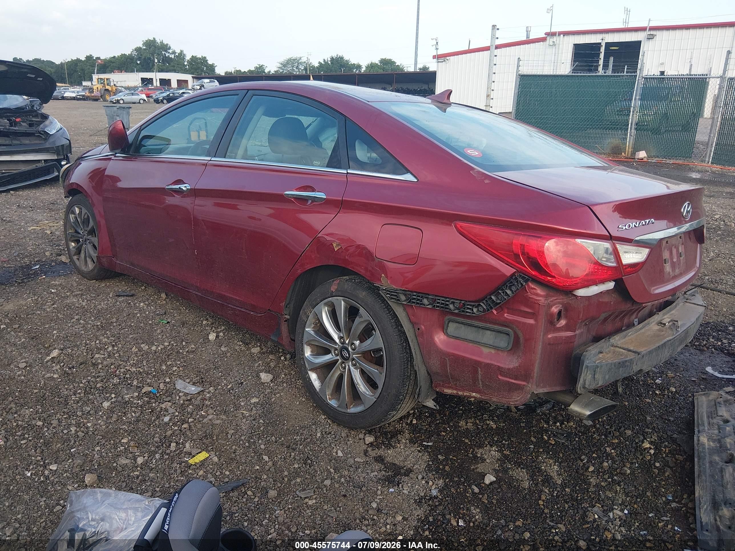 2011 Hyundai Sonata Se Red vin: 5NPEC4AC3BH143298