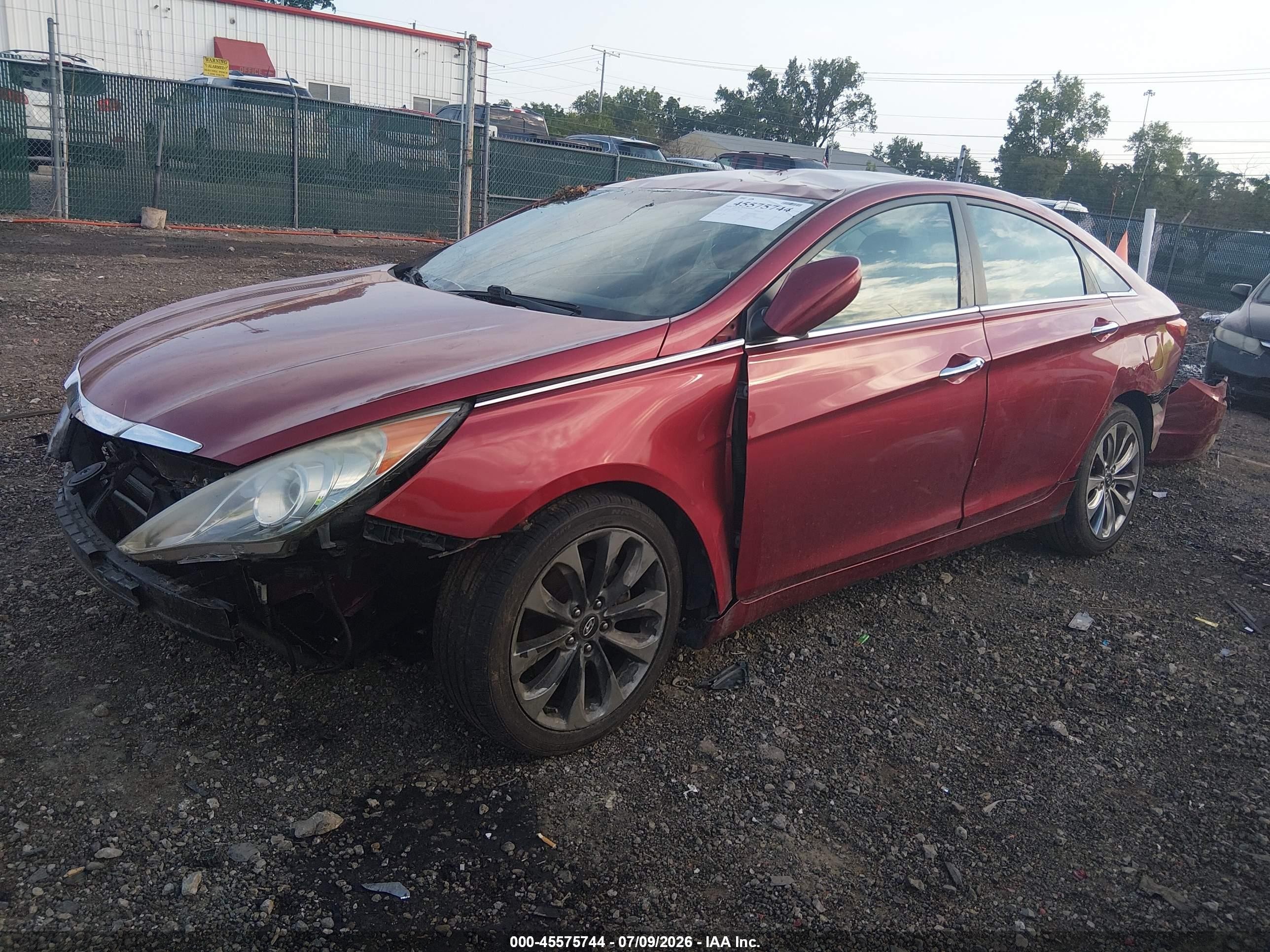2011 Hyundai Sonata Se Red vin: 5NPEC4AC3BH143298