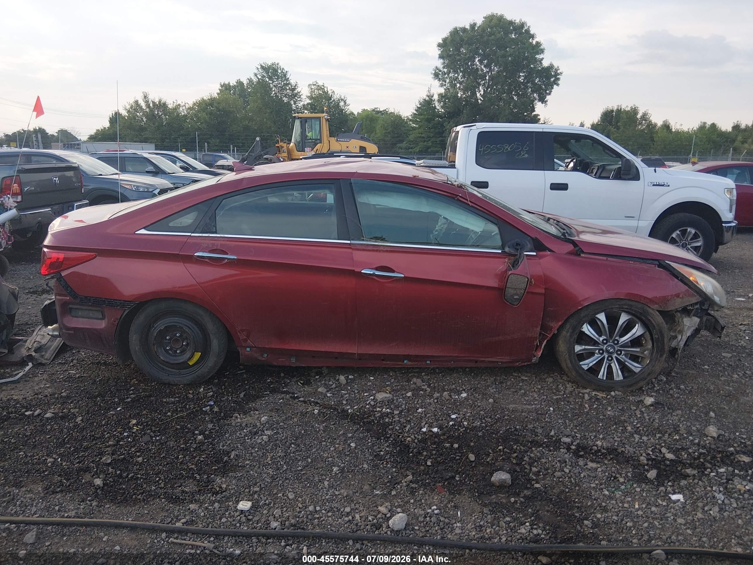 2011 Hyundai Sonata Se Red vin: 5NPEC4AC3BH143298