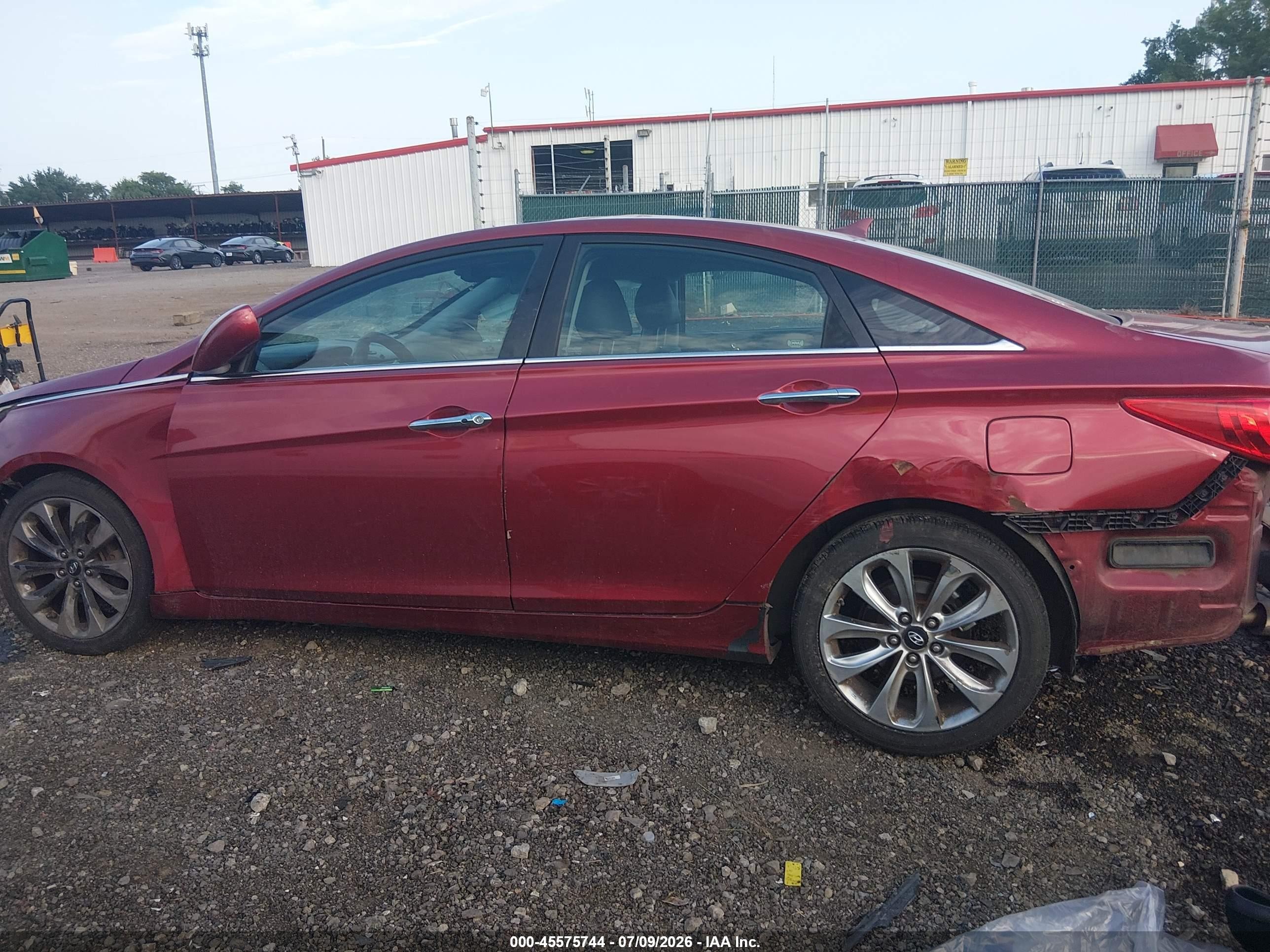2011 Hyundai Sonata Se Red vin: 5NPEC4AC3BH143298